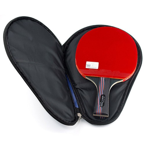 Table Tennis Bat Cover Paddle Case Bag Ping Pong Racket Cases Zipper Ball Pocket - Picture 3 of 10