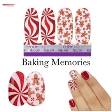 Color Street Nail Polish Strips - Baking Memories Accent Pack (FSS113) 4 strips