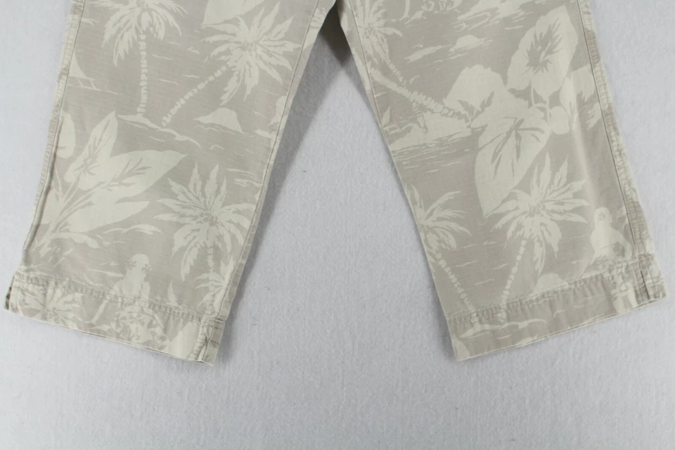 Pantalones De Colección Periscope Ropa Deportiva Capri Patrón Isla Recortada Rip Stop Talla 9 Foto 2 de 4