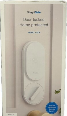 SimpliSafe SimpliLock Smart Door Lock and PIN Pad Set - White (SS3-LK-WW)
