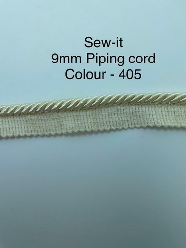 9mm Flanged Piping Cord Trim For Furniture, Upholstery and Crafting 8 Colours - Picture 12 of 14