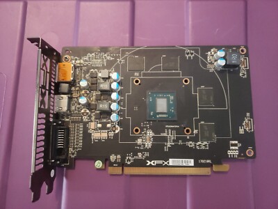 XFX AMD Radeon RX 560 4GB graphics card. Broken does not work for