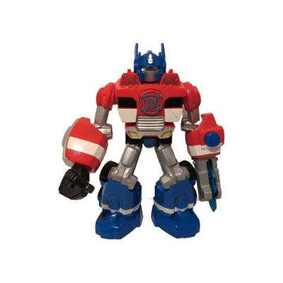 2012 Transformers Optimus Prime Talking Rescue Bot Hasbro Playskool 10'' 