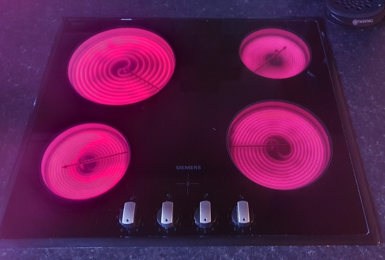 Siemens Black Electric Hob eBay