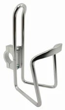 Alloy Water Bottle Cage Mounts to Handlebars Cyclist YAB-17 Bottle Holder Silver