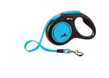 FLEXI New Neon Blue Lanyard M - 5m, bis 25kg - Band