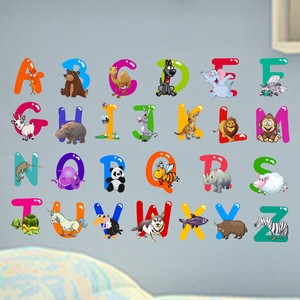 Alphabet Abc Letters Wall Art Sticker Learning Baby Decal Nursery