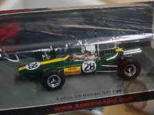 Spark 1/43 Italy Station Lotus 25 Type F1 1965 Resin Diecast Model Car Gifts