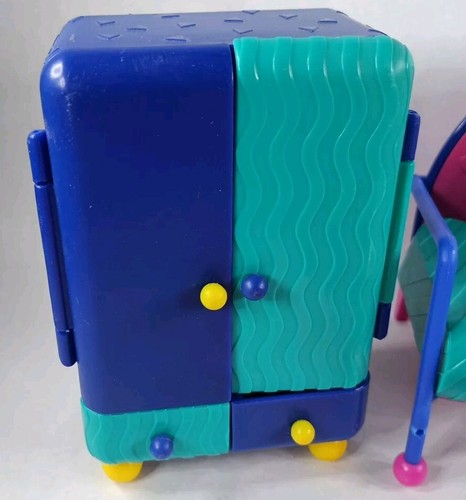 LOL OMG Surprise Doll House 5 Piece Furniture Lot NO DOLLS Retro Look - Picture 2 of 8