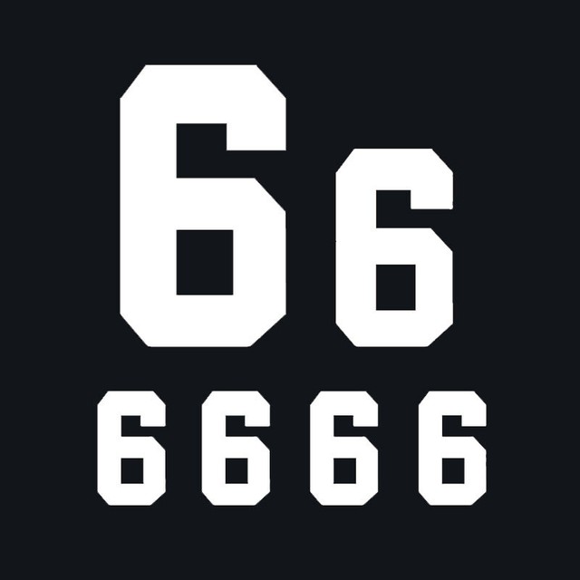 6pcs White Iron On Heatpress Vinyl Jersey Numbers For Sports Shirt