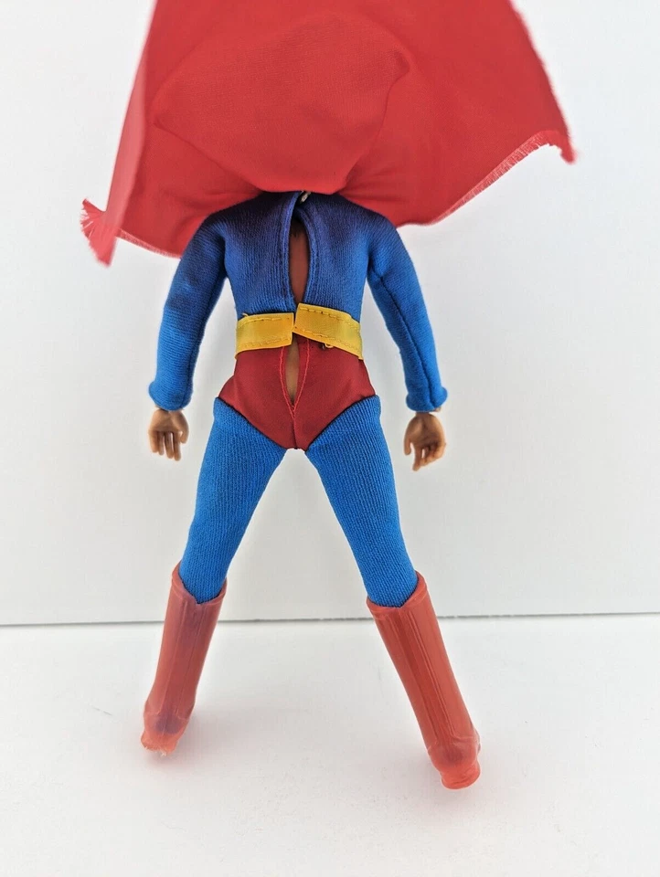 Vintage Mego Corp Superman - With Boots, Cape and Clothing - 1970's -Very Rare! Foto 3 de 4