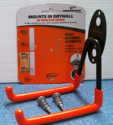 Tornado Orange Vinyl Coated Steel Wall Mount (00510) FS