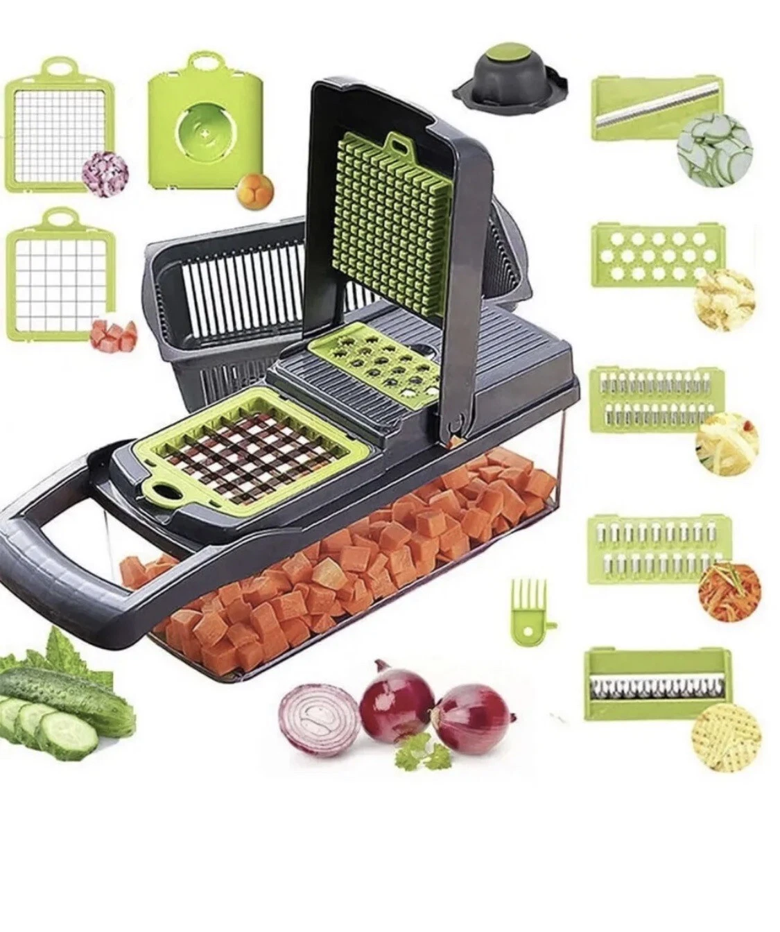Vegetable Chopper Multi-functional One Piece Vegetable Cutter