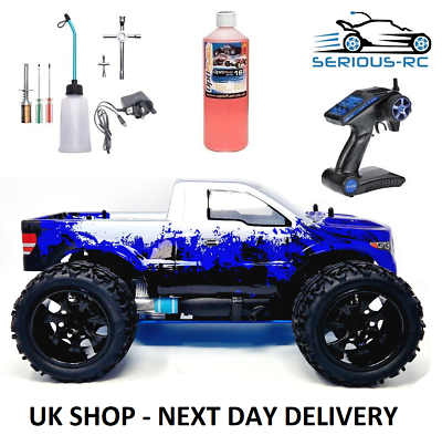 Petrol RC Car Truck *THE BEAST* Remote Control Car With STARTER KIT & NITRO  FUEL