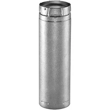 M & G DURAVENT 4PVL-24R 4" x 24" Pellet Vent Pipe