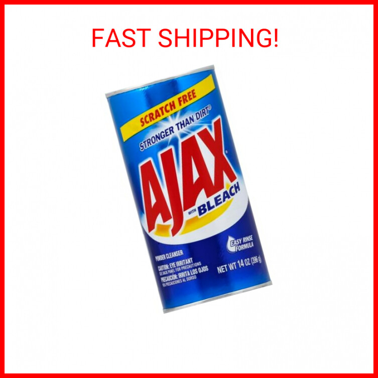 Ajax Powder Cleanser with Bleach, 14 oz (396 g) | eBay