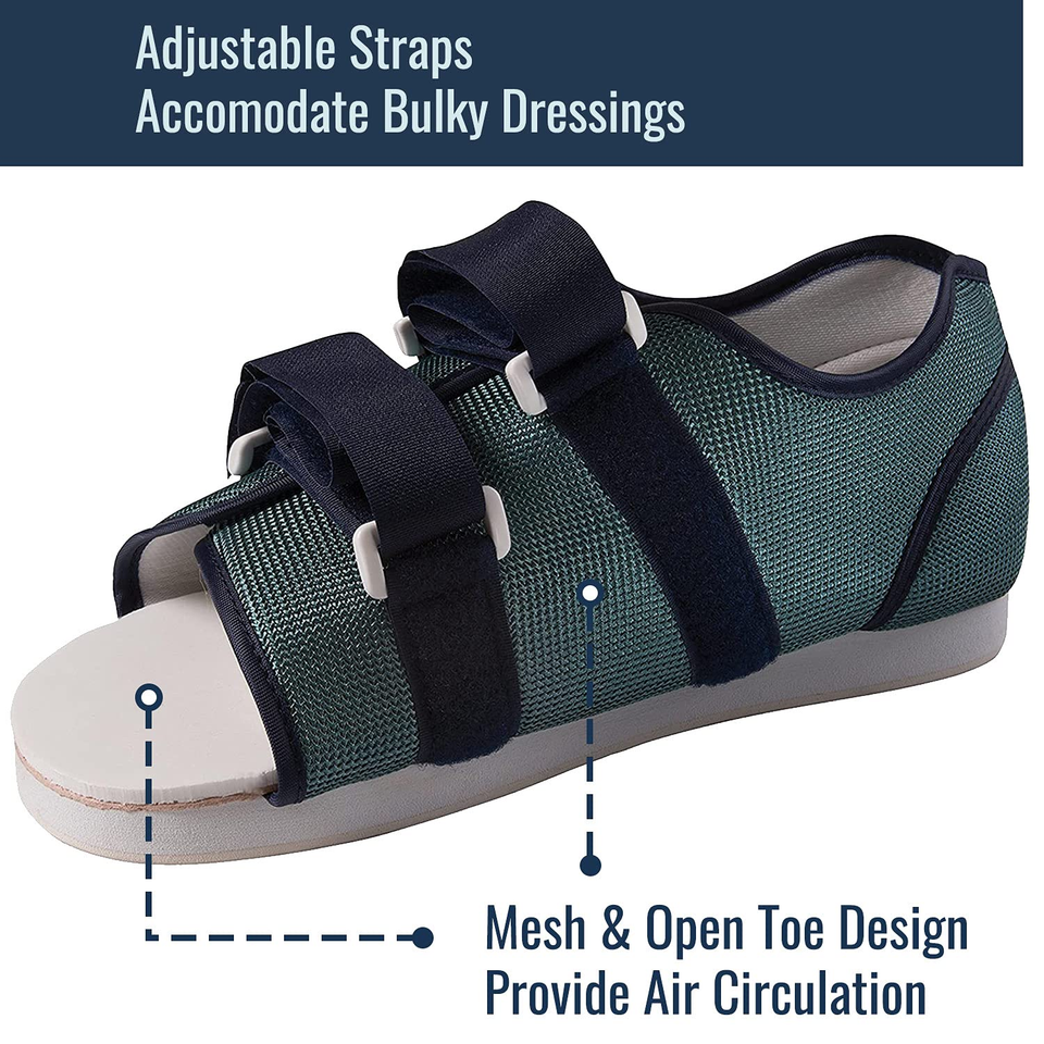 Post Op Shoe,Surgical Walking Shoe for Plantar Fasciitis,Foot Pain