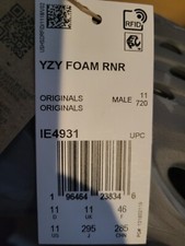 Adidas Yeezy Foam Runner - RNR - MX Granite - Brand New In Box - IE4931