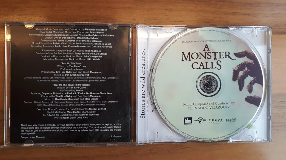 A MONSTER CALLS (FERNANDO VELAZQUEZ) - Bild 3 von 4