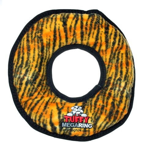 Tuffy Mega Ring Tiger 1 Each  by Tuffy