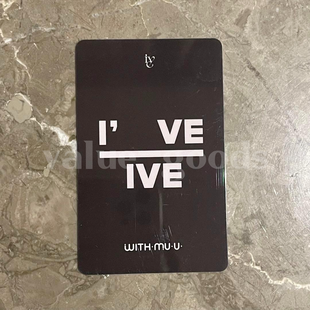 IVE Wonyoung 1st Album I've IVE Withmuu Lucky Draw Official