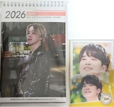 BTS Jimin Photo Calendar 2026  2027 16P Post Card Set K-POP 2025.06