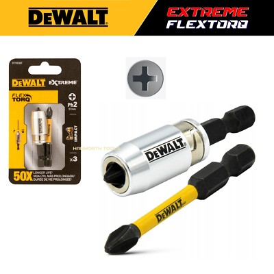 DeWALT Bithalter magnetisch Extreme Impact Flex Torq Mag Lock Set 3-teilig DT70536T