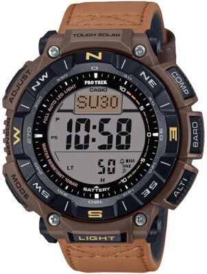 Casio Pro Trek PRG-340L-5JF Solar Altimeter Barometer Outdoor Digital Men Watch