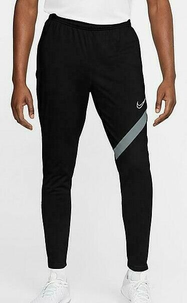 Contratación Espacio cibernético no pueden ver Nike Pants Mens Small Grey Black Striped Academy Training Soccer Straight  for sale online | eBay