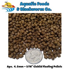 4.5mm - Cichlid Floating Pellets, For Cichlids, Tropical Fish  Pond Fish