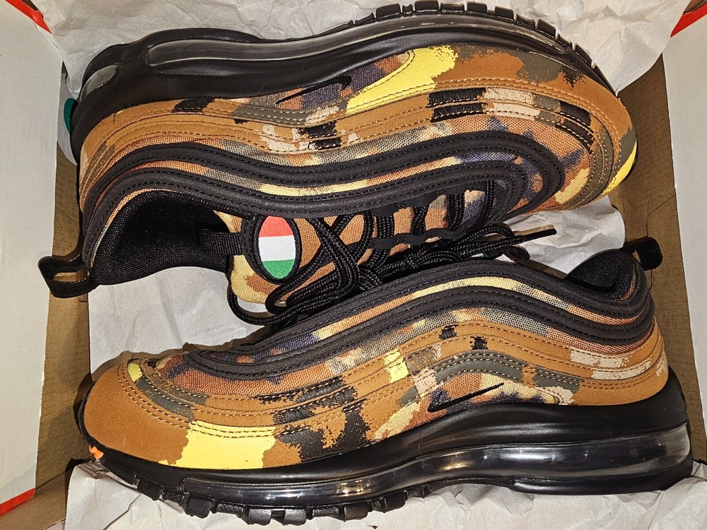 Nike Air Max 97 Italy Camo Size 9 With Original Box