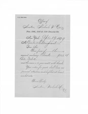 1879 AUSTIN NICHOLS 106 READE ST NEW YORK CITY