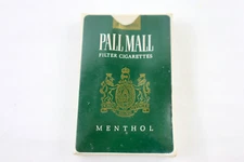 Vtg RARE PALL MALL Menthol Promotional Deck PLAYING CARDS Famous Cigarettes NEW!