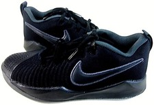 Nike Kids Team Hustle Quick 2 Basketball Shoes Black US Size 4.5 ,UK 4, EUR 36.5