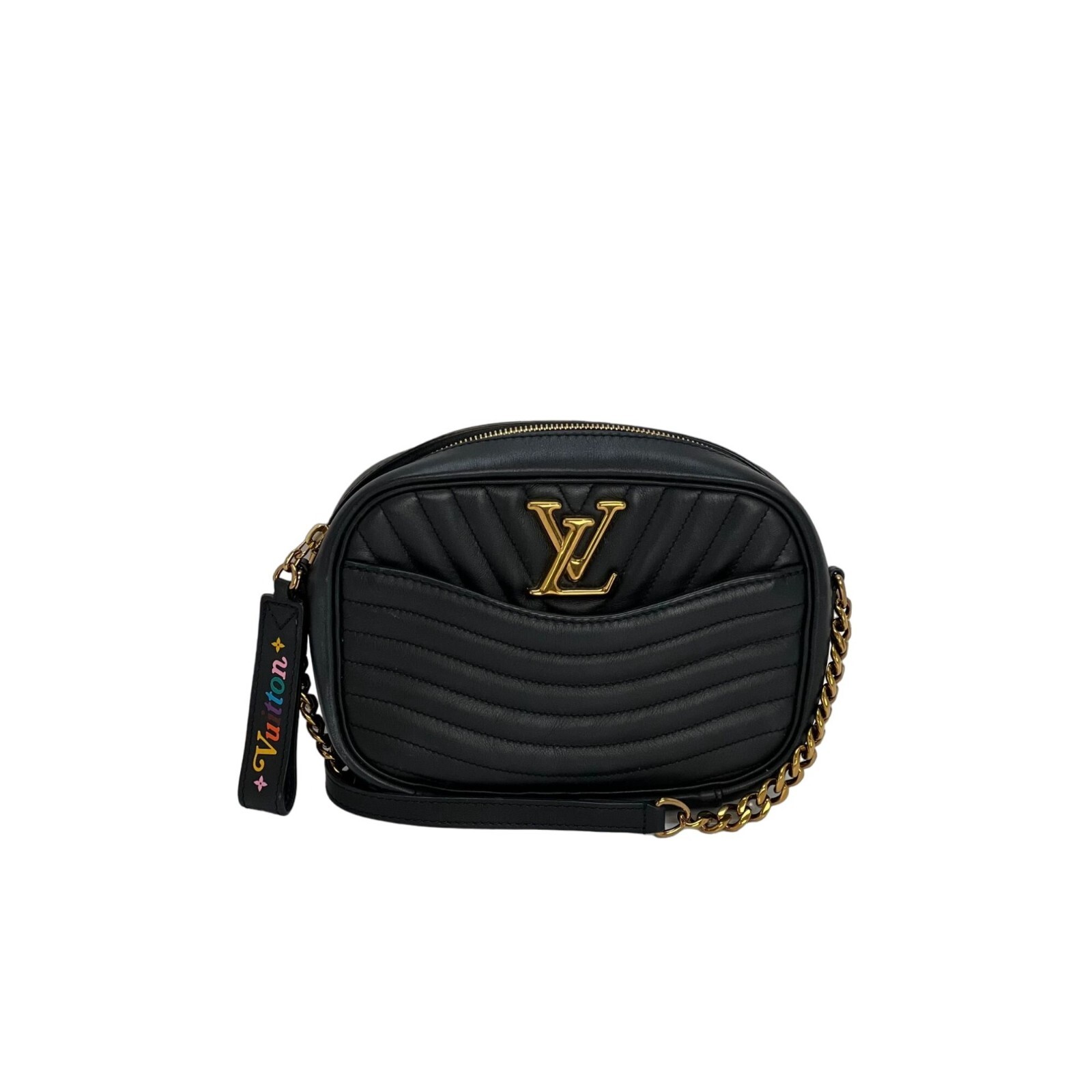 louis vuitton new wave camera bag black