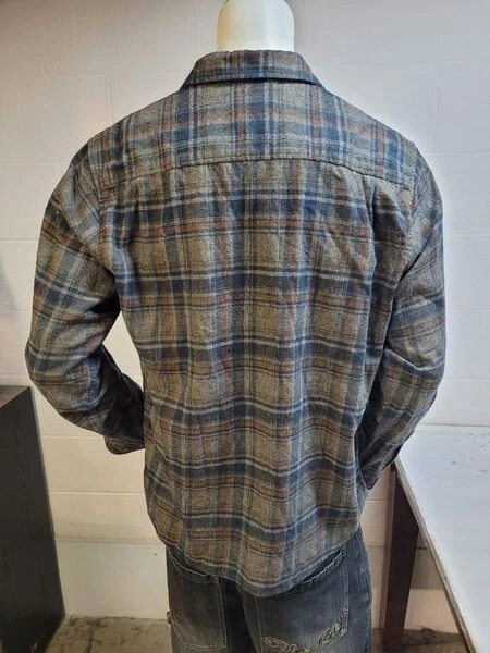 Weatherproof mens long sleeve flannel shirt L / we3771 R4 - Image 2 of 4