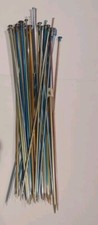 Lot Of 40 Vintage Knitting Needles, Aluminum, Various Sizes,