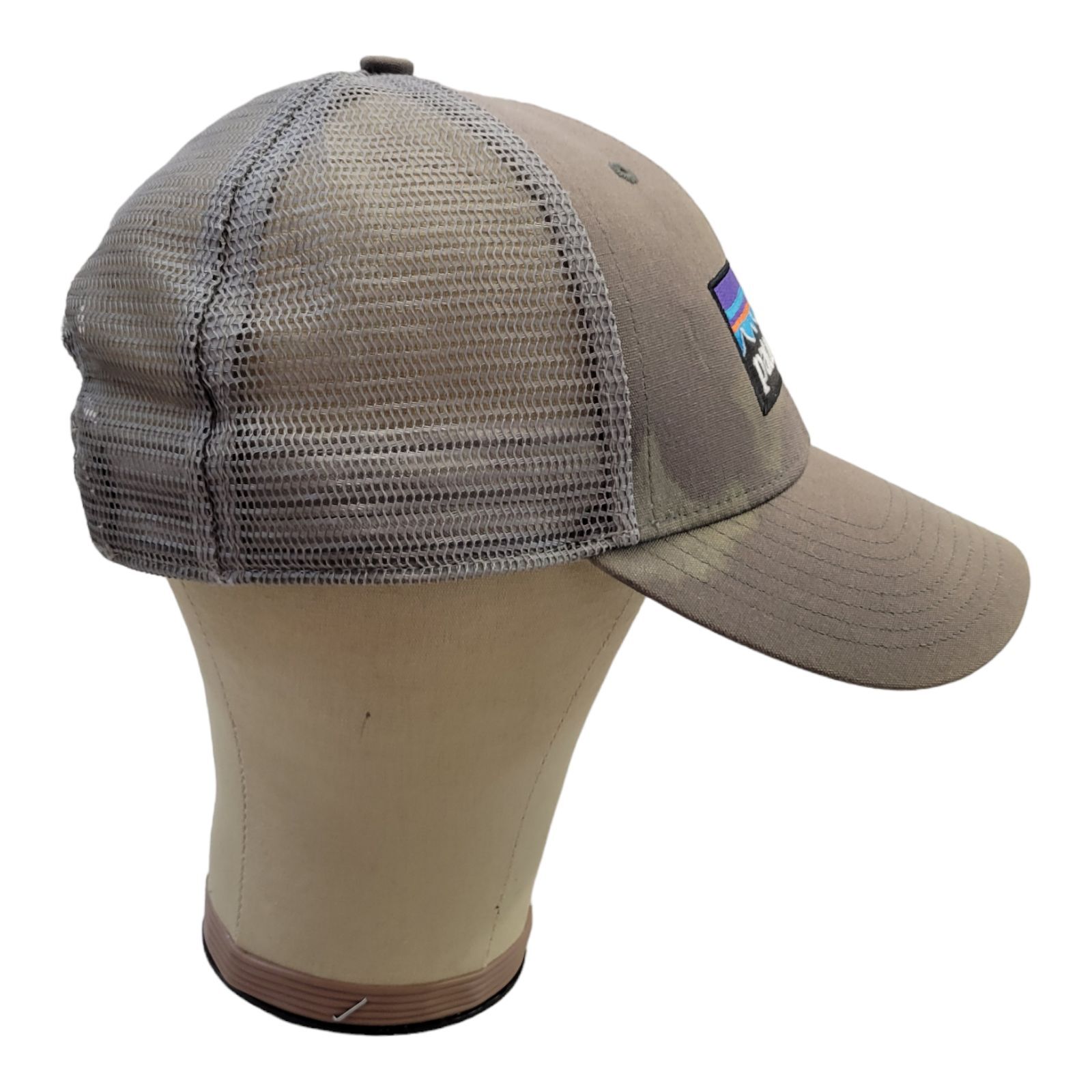 Patagonia Logo Patch Mesh Snapback Cap Trucker Gr… - image 7