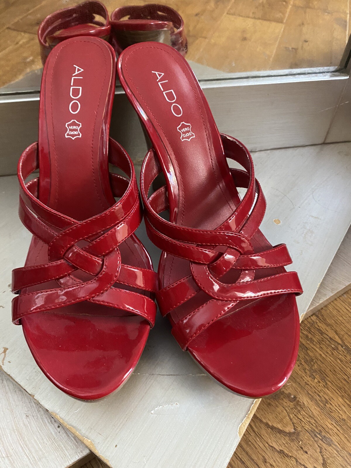 Aldo wedges size 9-image