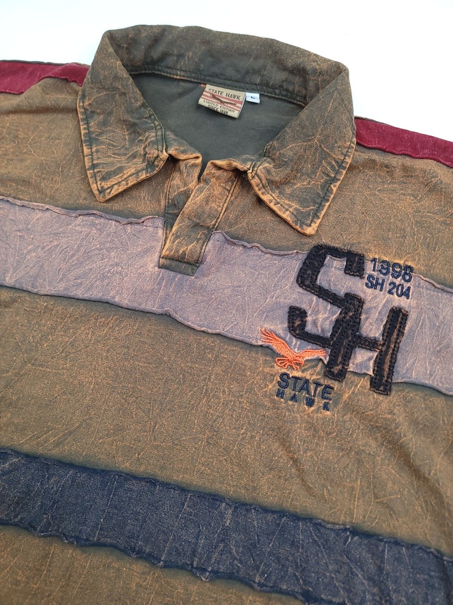 90s polosport ホッケーシャツ VTG 90s Polo Sport USA POLO Hockey Style Long Sleeve Cotton
