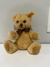 Steiff Teddy Patsy Bear, Blond, 0233/20, Plush, 8" Made In West Germany