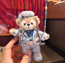 genuine 2026 Shanghai Disney 10th Anniversary Duffy plush Keychain