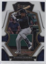 2023 Panini Select Premier Level White Prizm 10/149 Everson Pereira #163 0ud4