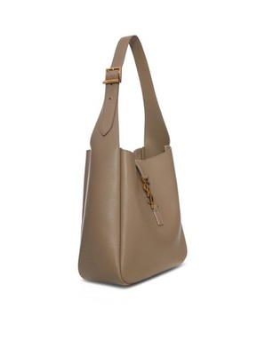 SAINT LAURENT Le 5 A 7 Supple Small $2750 Cumin Leather Shoulder