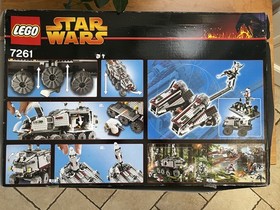 LEGO Star Wars 7261 Clone Turbo Tank - Complete Box and Manual
