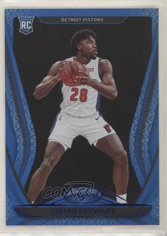 2020-21 Certified Mirror Blue Isaiah Stewart #185 Rookie RC ob2