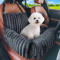 Hunde Autositz FüR Bis Mittlere Hunde, Waschbarer Ansteckbare Leine Verdickter