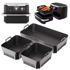 Silicone Air Fryer Liners for Ninja AF500UK 10.4L Air Fryer Silicone Liner for N