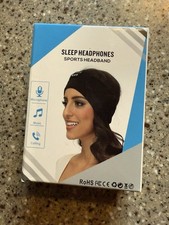 RoHS Wireless Sleep Headphones Sports Headband In Purple Brand New In Box
