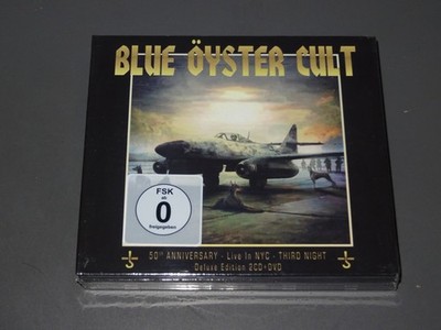 BLUE ÖYSTER CULT - LIVE IN NYC (50TH) / 2-CD & 1-DVD-BOX-SET 2024 OVP! SEALED!